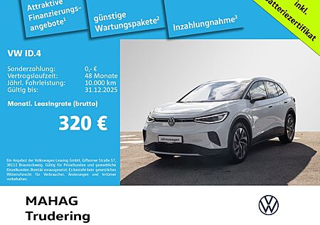 VW ID.4 Volkswagen Pure 125kW WärmePu CCS IQ.Light Navi ParkPi