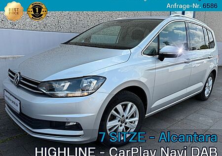 VW Touran Volkswagen 2.0 TDI SCR DSG Highline 7 Sitze Navi ACC