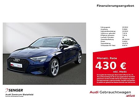 Audi A3 Sportback Advanced 30TDI MMI LED connect