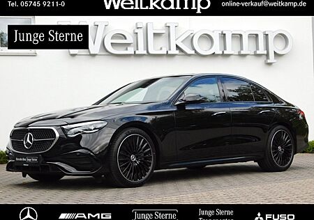 Mercedes-Benz E 220 d AMG+Night+Panorama+AHK+Burmester+360°