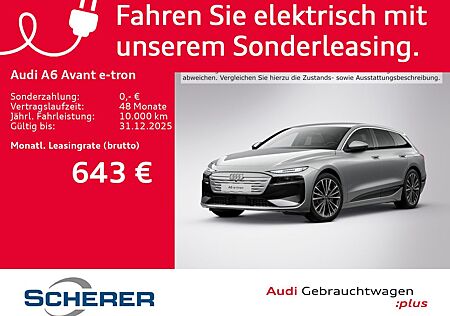 Audi A6 e-tron A6 Avant e-tron performance MATRIX TECH+ AHK ACC