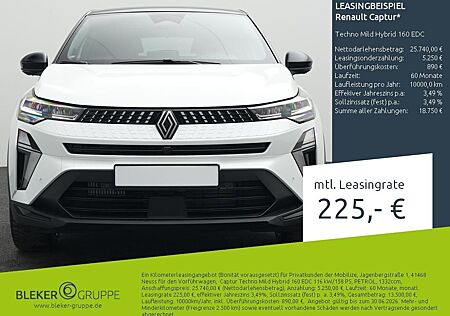 Renault Captur Techno Mild Hybrid 160 EDC