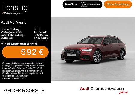 Audi A6 Avant 55 TFSIe S line Matrix*B&O*HuD*360°*