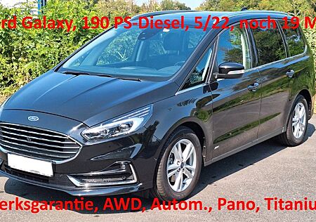 Ford Galaxy gebraucht kaufen Ford Galaxy 2,0 EcoBlue 140kW Titanium Autom. AWD