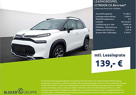 Citroën C3 Aircross PureTech 110 Shine