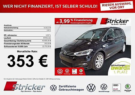 VW Touran Volkswagen Highline 2.0TDI DSG 353,-ohne Anzahlung A