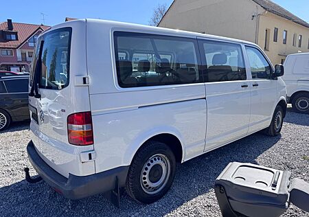 VW T5 Kombi Volkswagen T5 2.5TDI Lang 8 Sitze 1 Hand AHK
