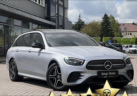 Mercedes-Benz E 200 d T AMG+Night+Pano+Distronic+CarPlay+360°+