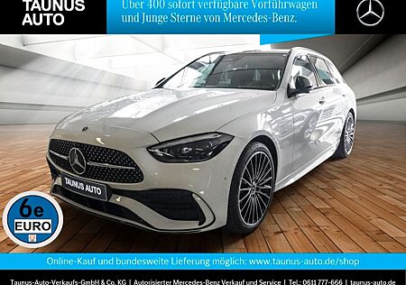 Mercedes-Benz C 220 d T-AMG-NIGHT-MEMORY-PANO-AHK-UVP 69.200,-