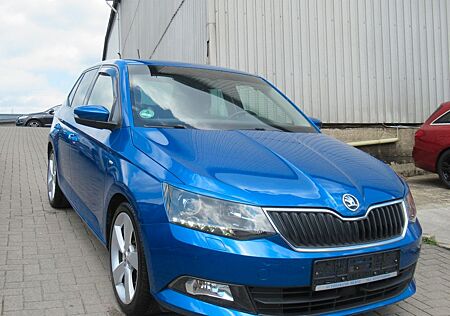 Skoda Fabia Clever- KLIMAAUT.-SHZ-PDC-17"ALU-1.HAND