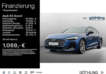 Audi A5 Avant TDI quattro S line *Matrix*HUD*B&O*Cam*