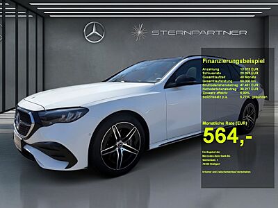 Mercedes-Benz E 220 d T AMG+PANO+AHK+NIGHT+KAMERA+CARPLAY
