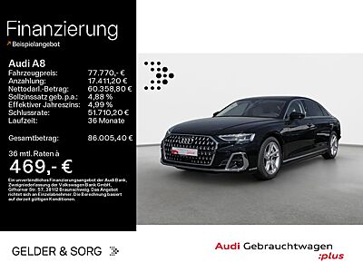 Audi A8 Lang 60 TFSIe quattro Massage*Pano*TV*4S*air*