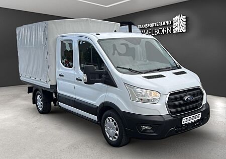 Ford Transit Pritsche 350 L3 Doka 4x4 Klima+Sthzg+AHK