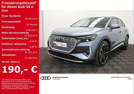 Audi Q4 e-tron 50 quattro 2x S-Line Matrix Pano