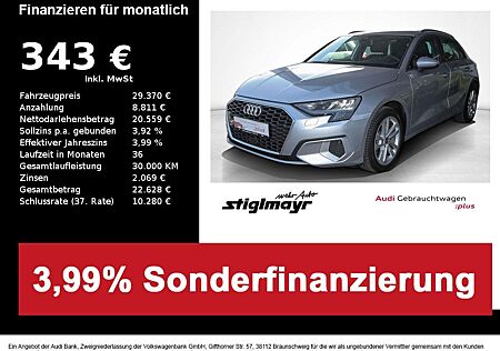 Audi A3 Sportback advanced 30 TDI PDC+SITZHZG+VC+17Z`