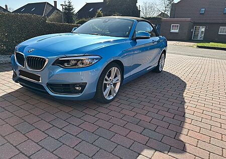 BMW 218i Cabrio Sport Line HiFi DAB LED RFK Shz