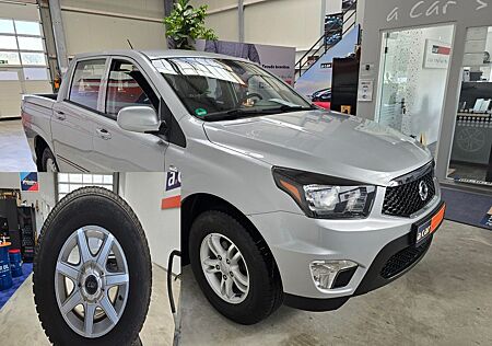 SsangYong Actyon Sports Quatrz 4WD|8 FACH ALU|AHK|LKW|2 HD