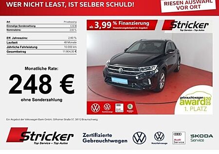 VW T-Roc Volkswagen R-Line 2.0TDI DSG 248,-ohne Anzahlung Navi