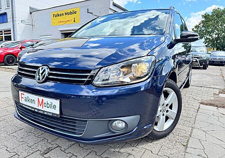 VW Touran Volkswagen Match + 7 Sitze + Navi +Pano