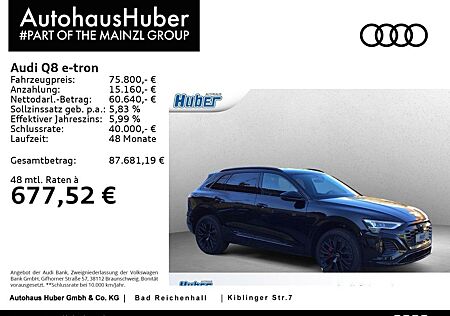 Audi Q8 e-tron 55 quattro S line HUD MATRIX 360° 21"
