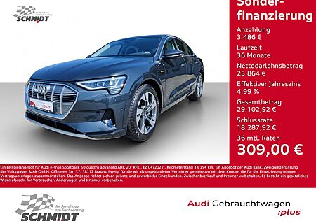 Audi e-tron Sportback 50 quattro advanced AHK 20" RFK