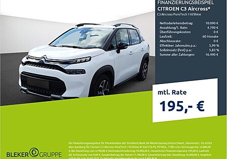 Citroën C3 Aircross PureTech 110 Shine