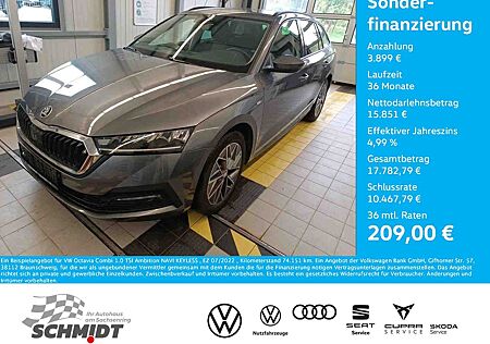 Skoda Octavia Combi 1.0 TSI Ambition NAVI KEYLESS