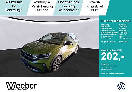 VW Taigo Volkswagen Style *NAVI*PANO*LED*KAMERA*KEYLESS*18Zoll
