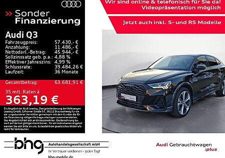 Audi Q3 45 TFSI Sportback quattro S tronic S line