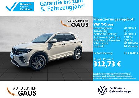 VW T-Cross Volkswagen R-Line 1.0 TSI DSG*Navi*IQ Light*Klima