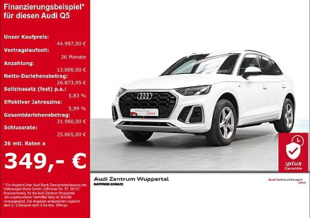 Audi Q5 40 TDI QUATTRO S-LINE PANO AHK TEILLEDER VIRT