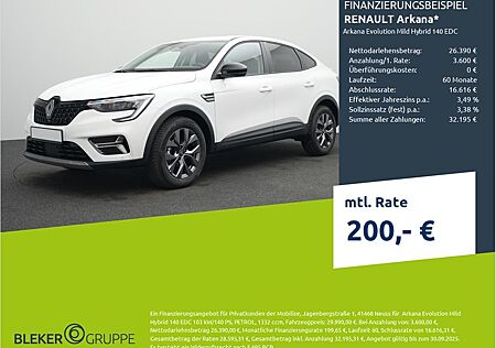 Renault Arkana Evolution Mild Hybrid 140 EDC