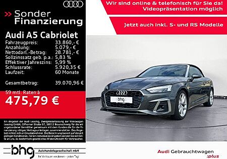 Audi A5 Cabrio 35 TFSI S tronic S line