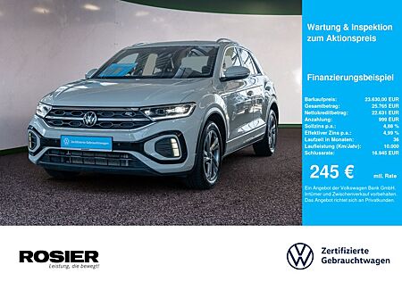 VW T-Roc Volkswagen 1.0 TSI R-line ACC LED SPURH. SHZ KLIMA BT