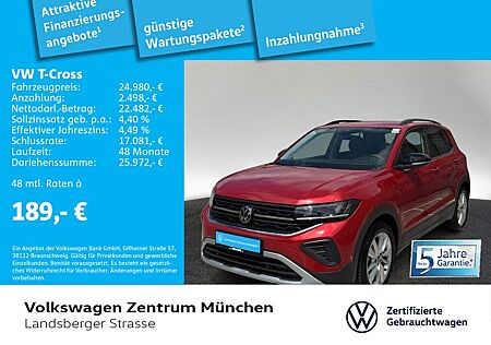 VW T-Cross Volkswagen 1.0 TSI GOAL ACC LED Navi DSG