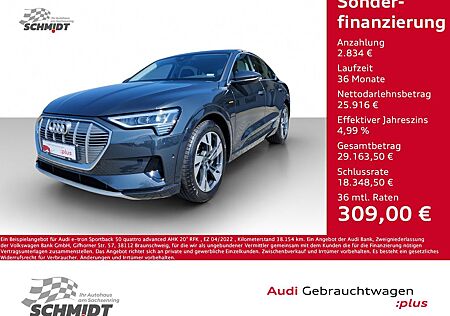 Audi e-tron Sportback 50 quattro advanced AHK 20" RFK