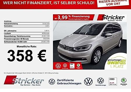 VW Touran Volkswagen Highline 2.0TDI DSG 358,-ohne Anzahlung A