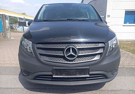 Mercedes-Benz Vito schwarz Hecktüren MwSt 1Hd 8xRäder PDC SH