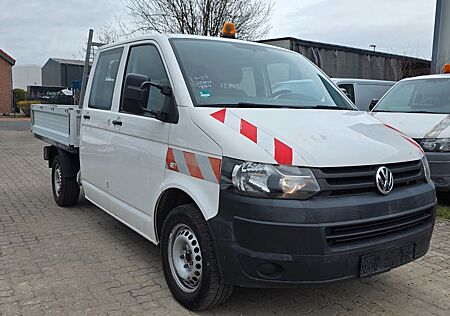 VW T5 Transporter Volkswagen T5 Pritsche Doppelkabine DOKA, 6 Sitze/245