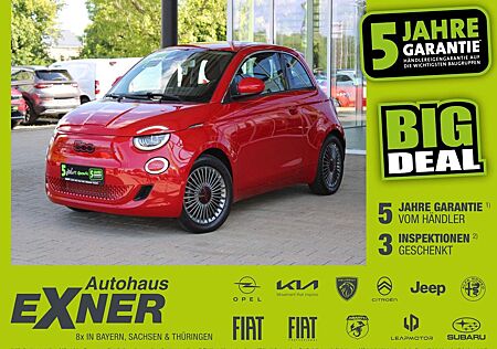 Fiat 500E RED - 42 kWh Navi, Klimaautomatik, DAB, LED