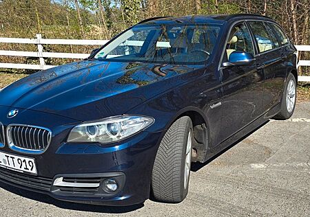BMW 520d gepflegter Touring, Vollleder, Autom.