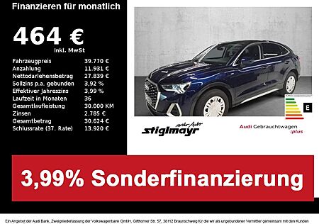 Audi Q3 Sportback S line 35 TFSI S-tronic ACC+AHK+LED