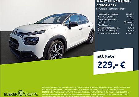Citroën C3 PureTech 110 Shine Automatik