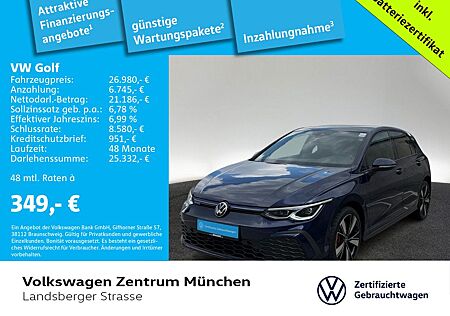 VW Golf Volkswagen VIII 1,4 TSI GTE eHybridI ACC LED+ Navi Par