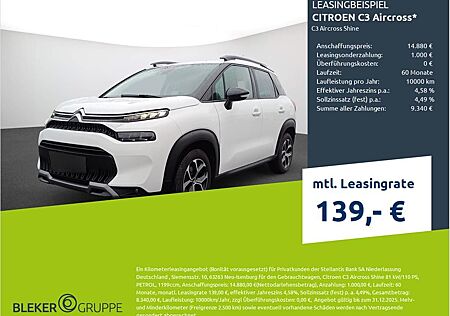 Citroën C3 Aircross gebraucht kaufen Citroën C3 Aircross PureTech 110 S&S Shine