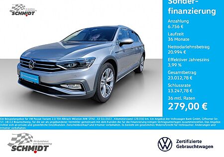 VW Passat Variant Volkswagen 2.0 TDI Alltrack 4Motion AHK STHZ