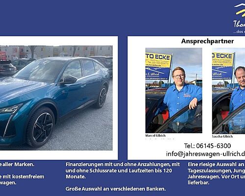 Peugeot 408 GT 1.6 PlugIn Hybrid 225 AT+elektr. Heckklap