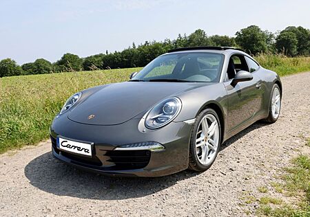 Porsche 991 Coupé Carrera-KM 38900-Schalter-Panoramadach