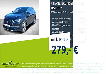 DS Automobiles DS7 Crossback E-Tense 4x2 225 Grand Chic
